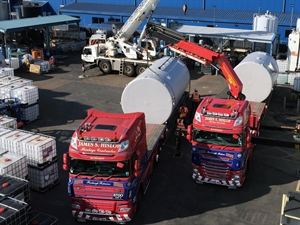 New bulk tanks installed at Monarch Sheerness site