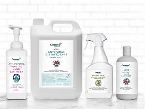 Our sanitiser and disinfectant range gets a new look for 2021